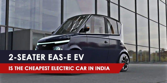 PMV Electric Have Launched The Cheapest Electric Car In India – An Affordable EV For The Masses