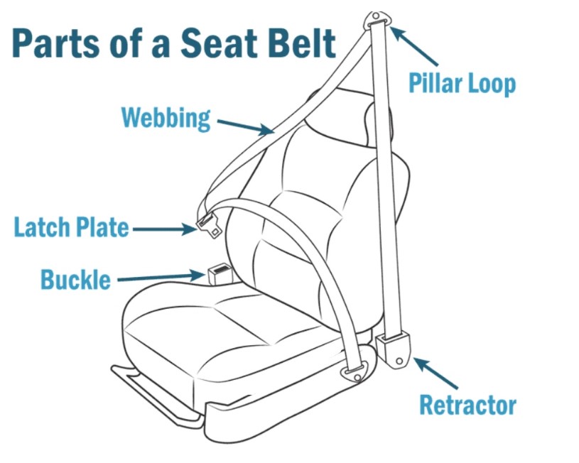 What is a seat belt retractor ?