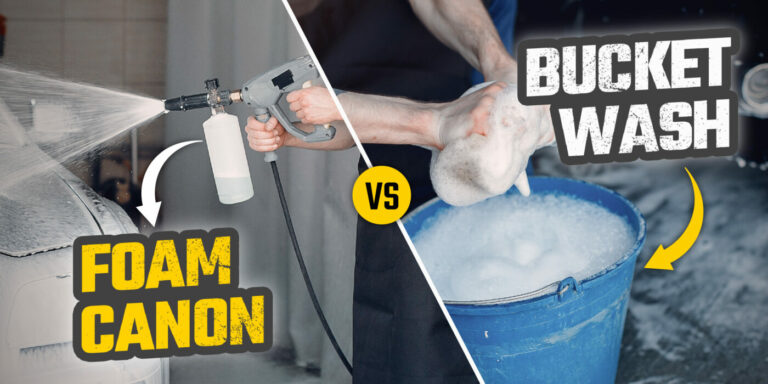 Explore the Best Car Washing Methods to Get Shiny Results: Foam Cannon Vs Bucket Wash