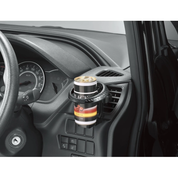 Carmate Car Drink Holder in Black Edition Carbon - DZ581
