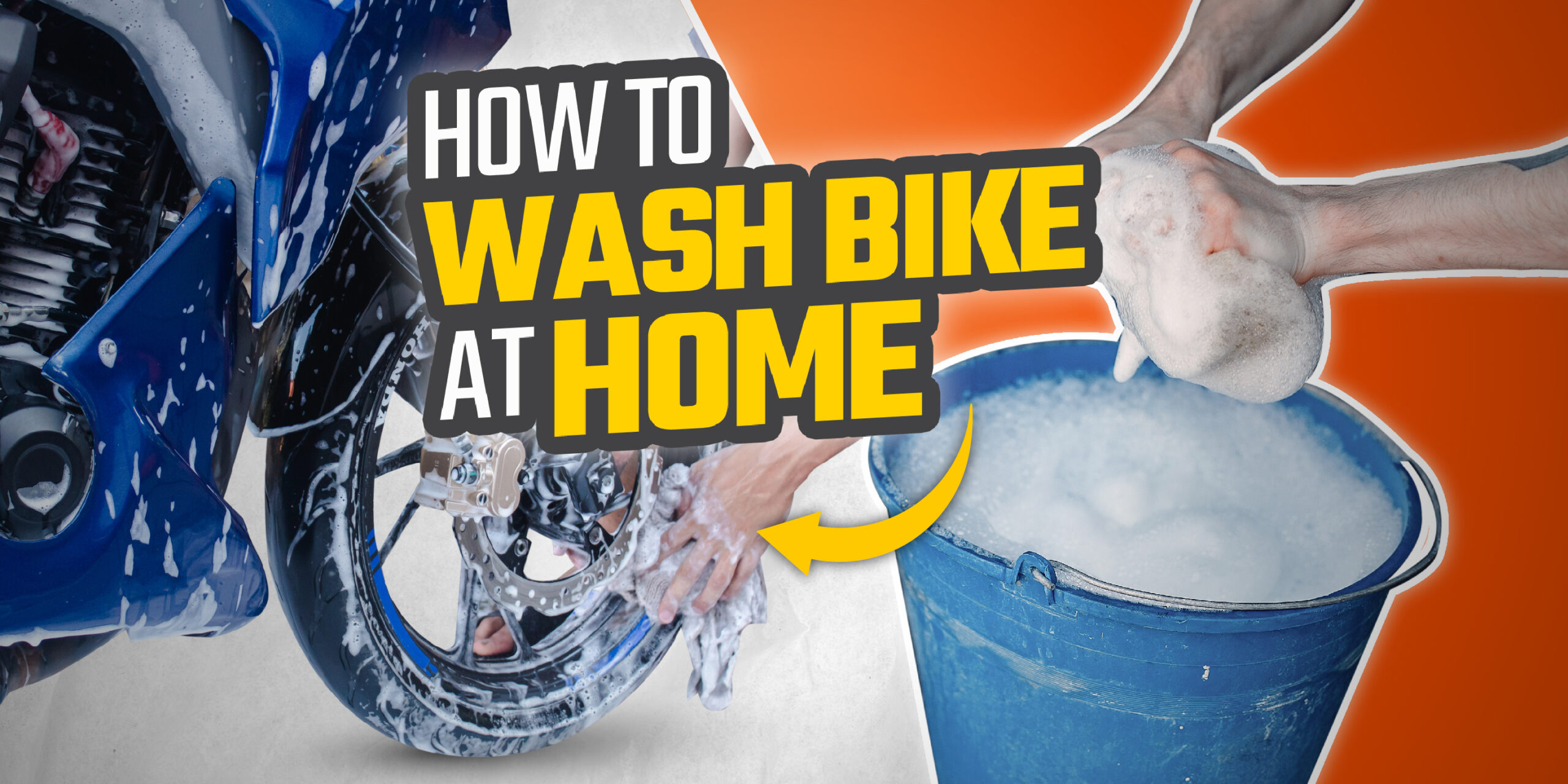 How to Bike wash at home