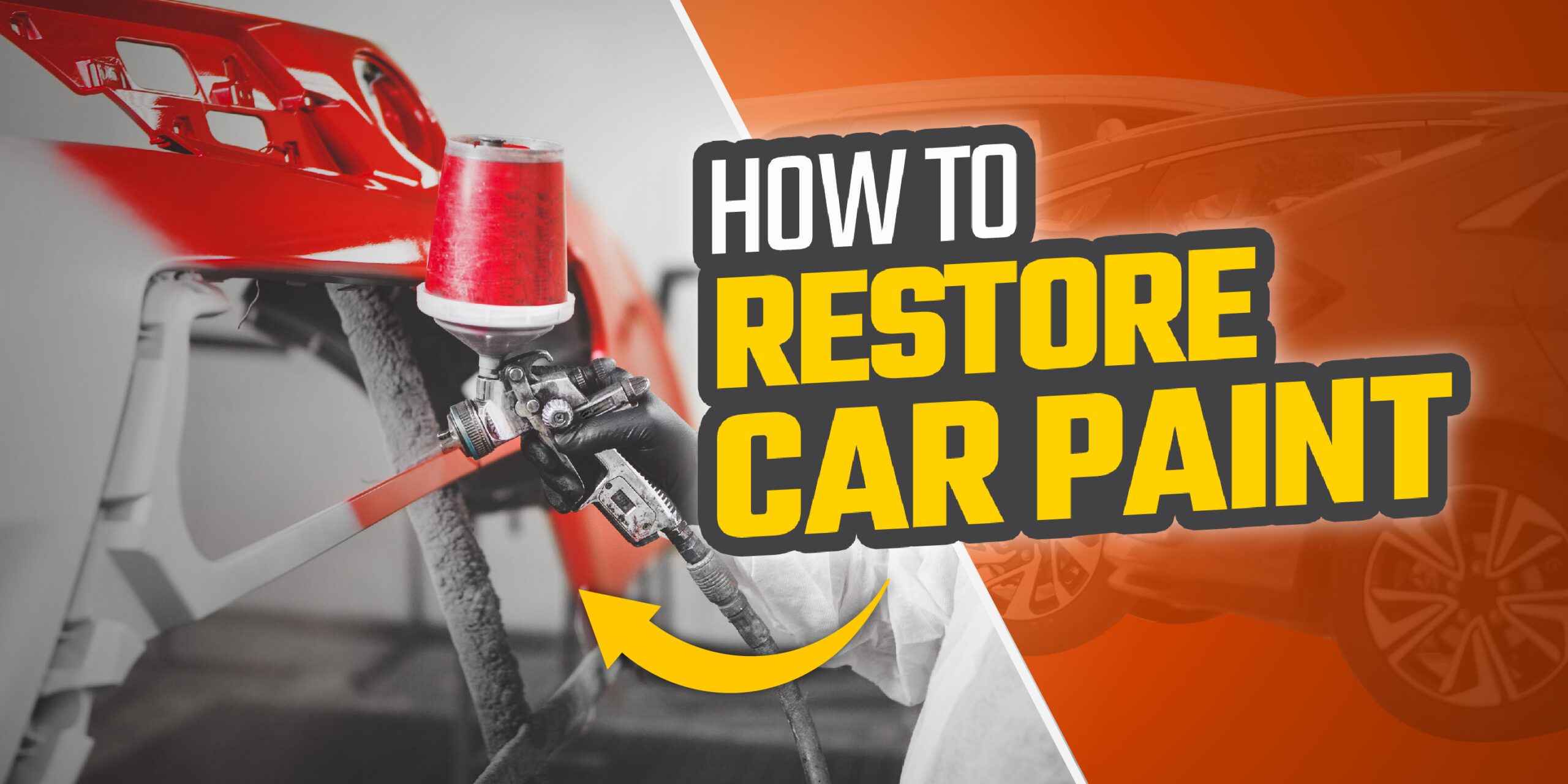 Instantly Restore your car's PAINT - wipe away Scratches, Faded