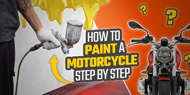 Looking for a Custom Look for Your Bike? Learn How to Paint a Motorcycle Step by Step