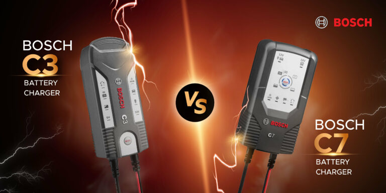 Need to Keep Your Battery in Top Condition? What is the Difference Between Bosch Battery Charger C3 and C7?