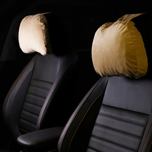 Pharaoh Necktor - Luxury Memory Foam Car Neck Pillow in Beige Color
