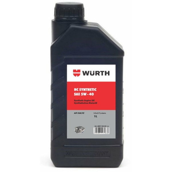 Wurth 5w-40 HC synthetic Engine oil 1L