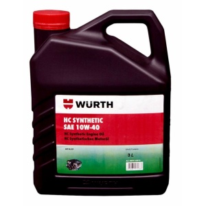 Wurth 10w-40 HC Synthetic Engine Oil 3L