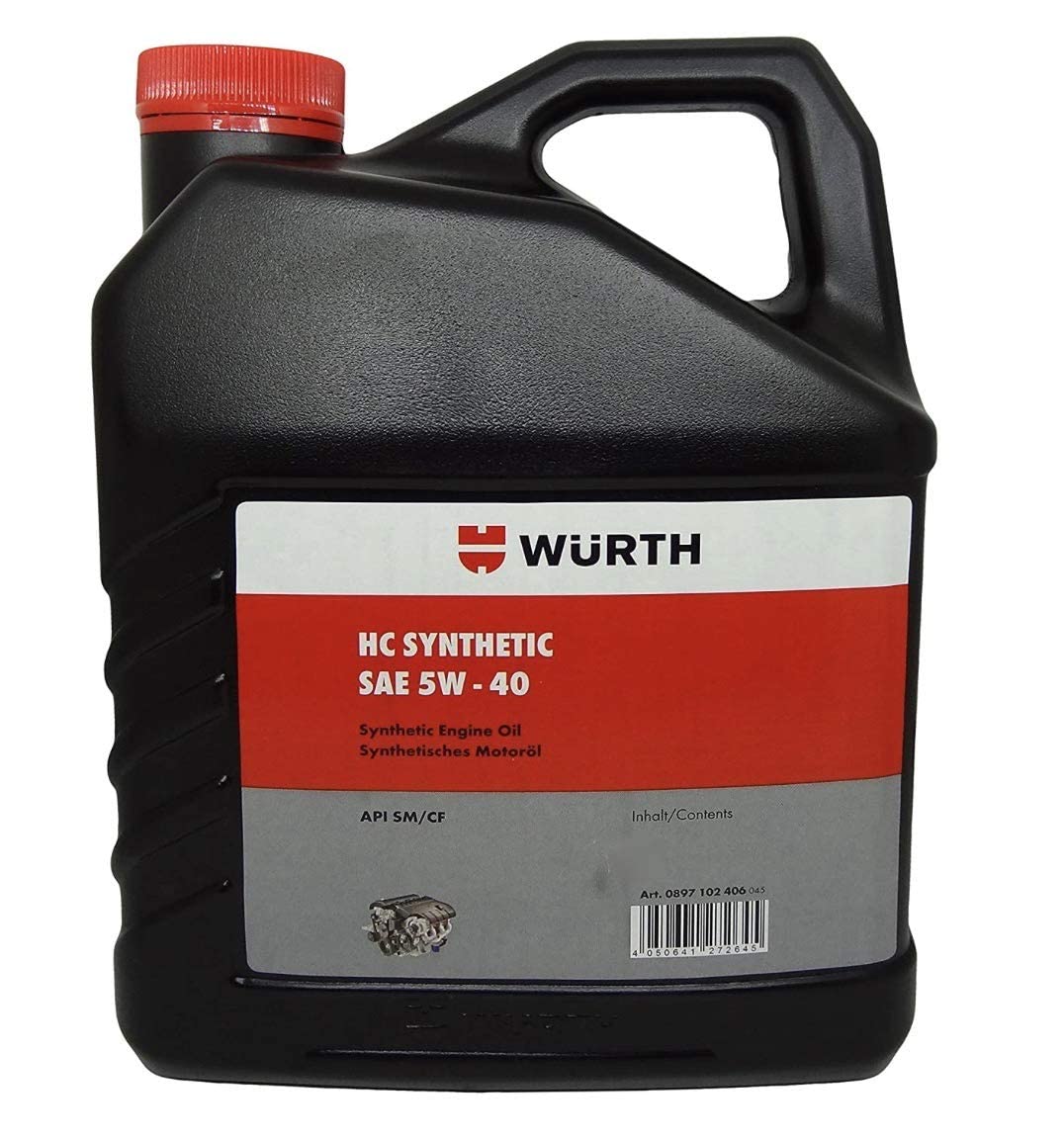 Wurth 5w-40 HC synthetic Engine oil 3.5L