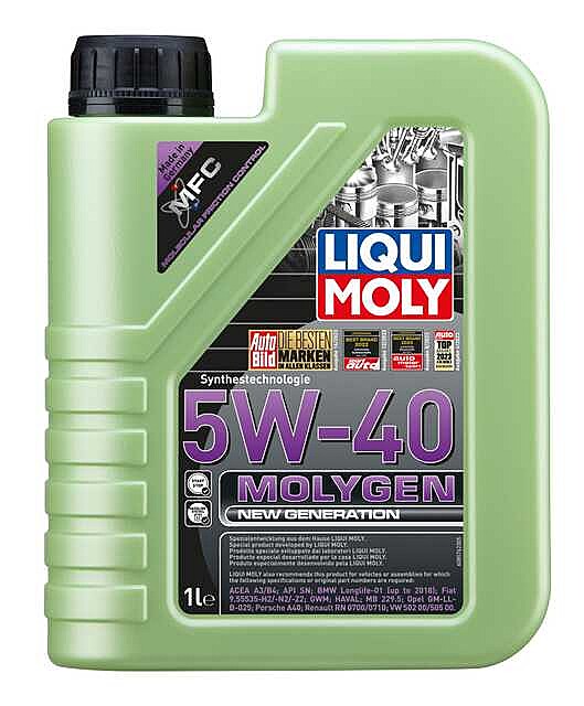Liqui Moly Molygen New generation 5w-40, 1L