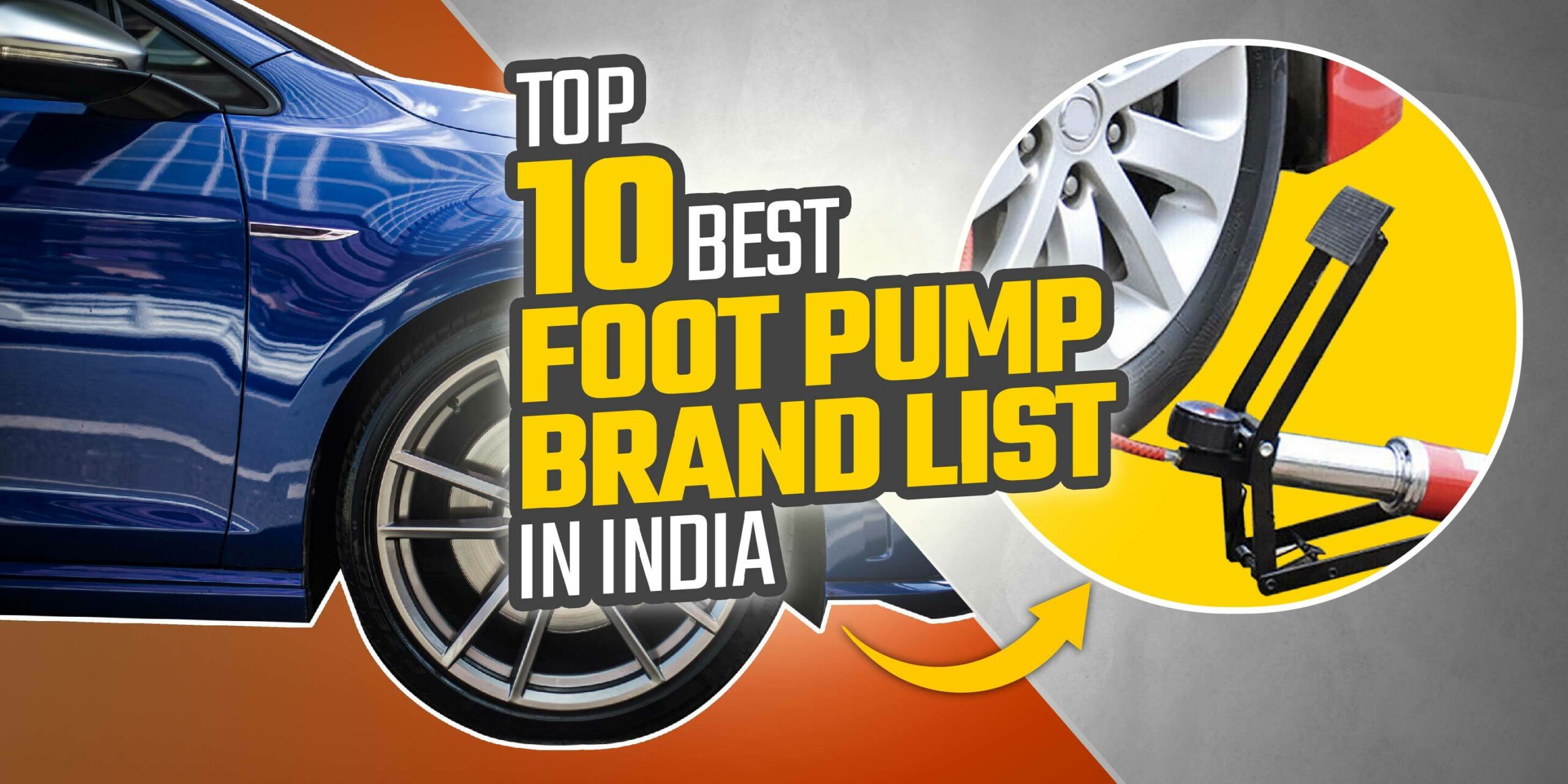 Top 10 Best Foot Pump Brand List In India