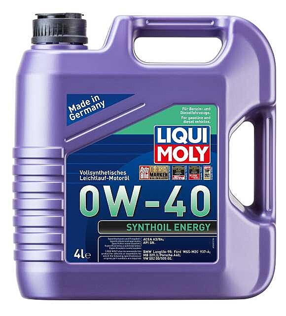 Liqui Moly Synthoil Energy 0w-40, 4L