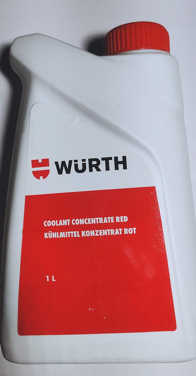 Carrera Red Radiator Coolant 1Ltr, Heat Preventive