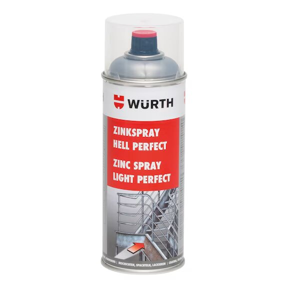 Wurth Zinc Spray Light Perfect 400ml