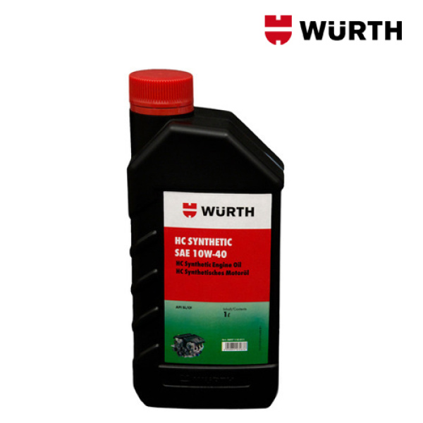 Wurth 10w-40 HC Synthetic Engine Oil 1L