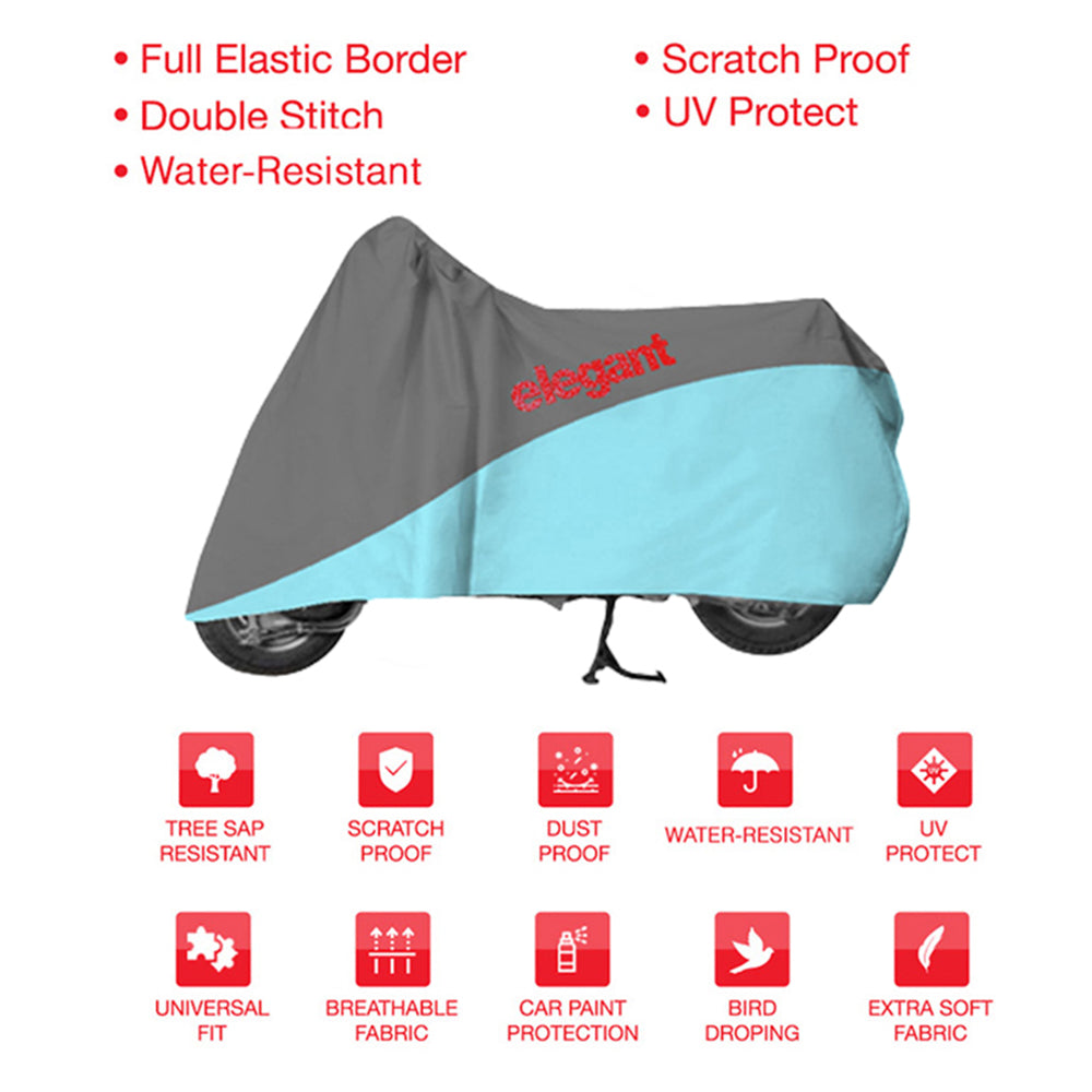 Elegant Water Resistant Scooty Body Cover Compatible with Hero Pleasure