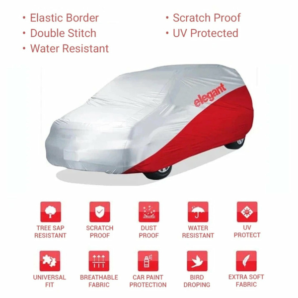 Elegant Water Resistant Car Body Covers Compatible with Maruti Suzuki Ertiga 2018 Onwards