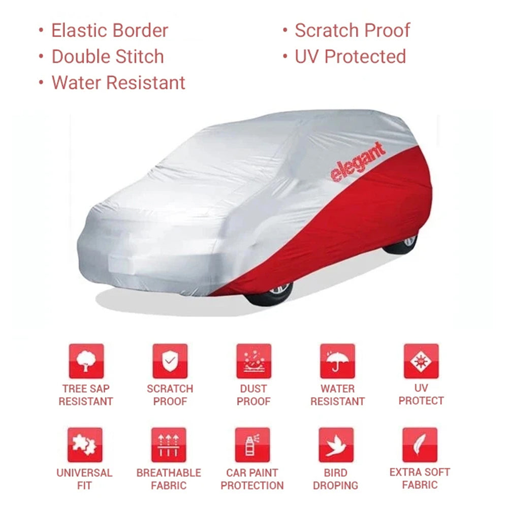Elegant Water Resistant Car Body Covers Compatible with Maruti Suzuki Brezza