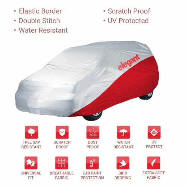 Elegant Water Resistant Car Body Covers Compatible with Honda Brio