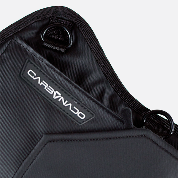 Carbonado Vector Black Thigh Bag