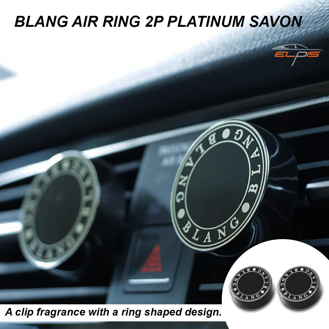 Blang Air Ring 2P Platinum Savon - H1613