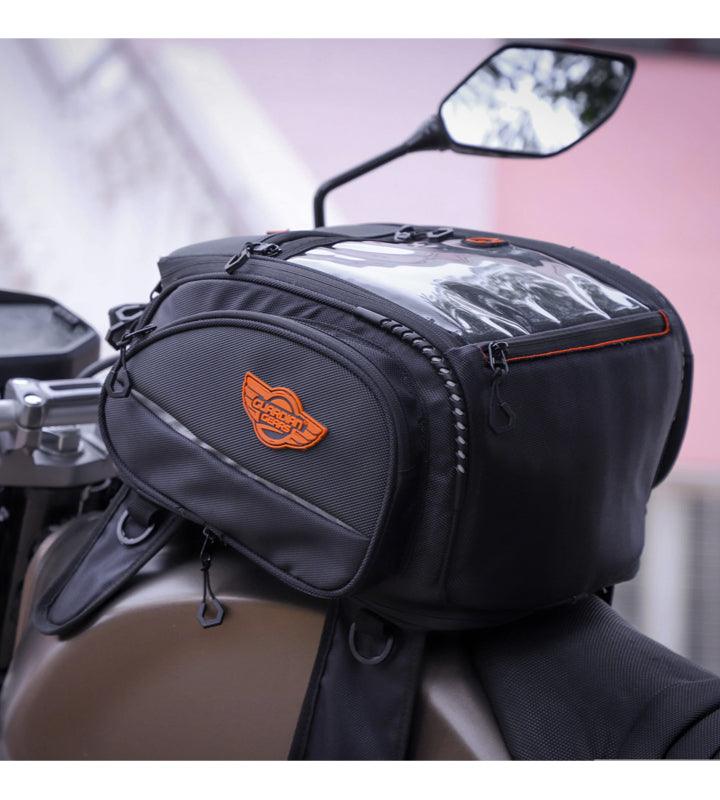GUARDIAN GEARS Tank Bag Jaws Magnetic 28L with Rain Cover