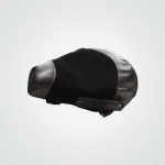 GRAND PITSTOP Wide Bike Pillion Footrest - Black Foot Peg For Motorbike - Bajaj Dominar- Pair Of 2