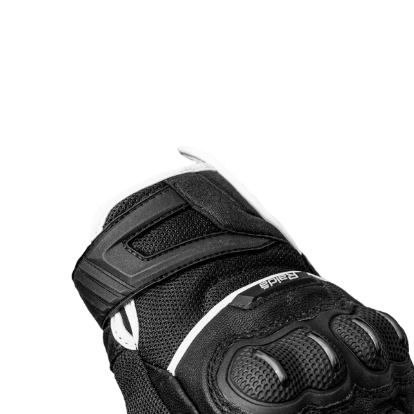 RAIDA Motorcycle Gloves Air Wave Black White