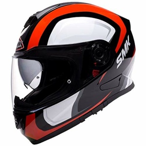 SMK Helmet Twister DC Twilight Red Black White (GL231)