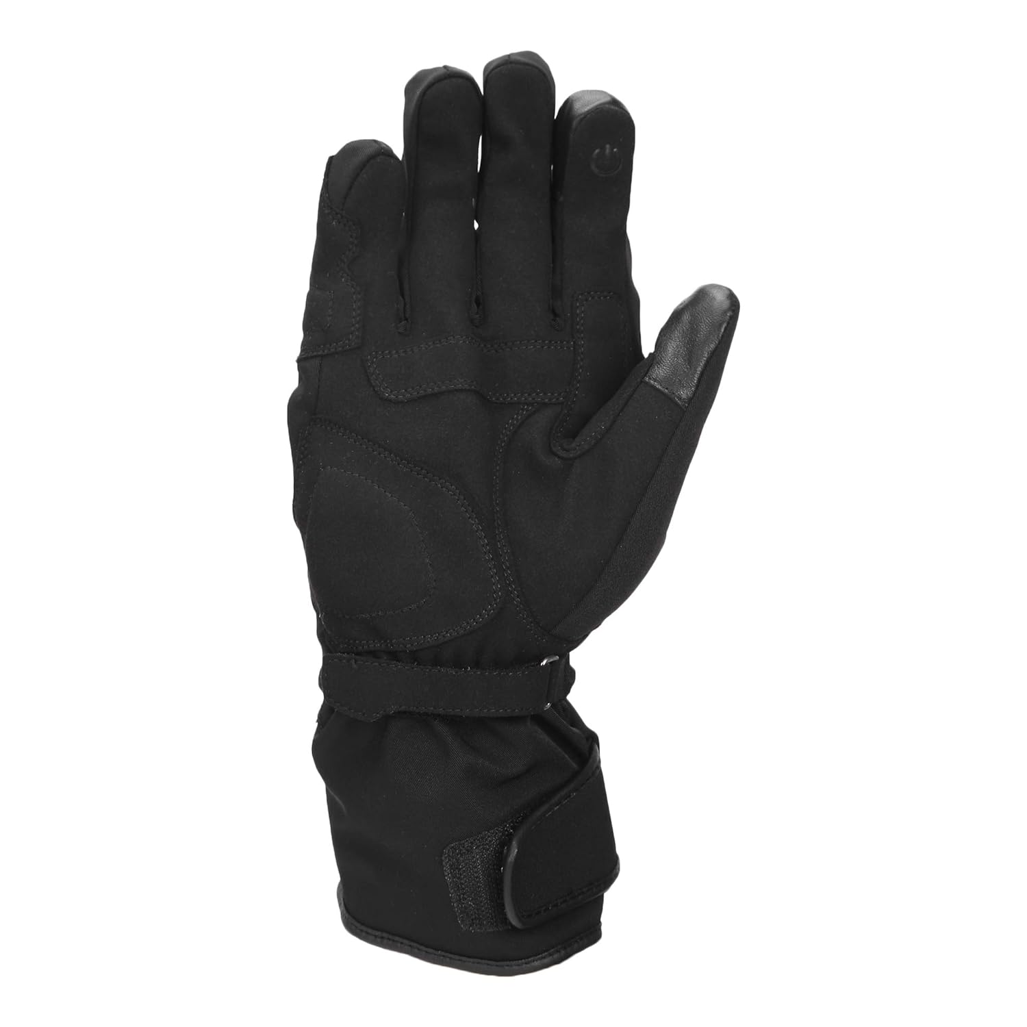 ROYAL ENFIELD Riding Gloves Blizzard WP | Black Red