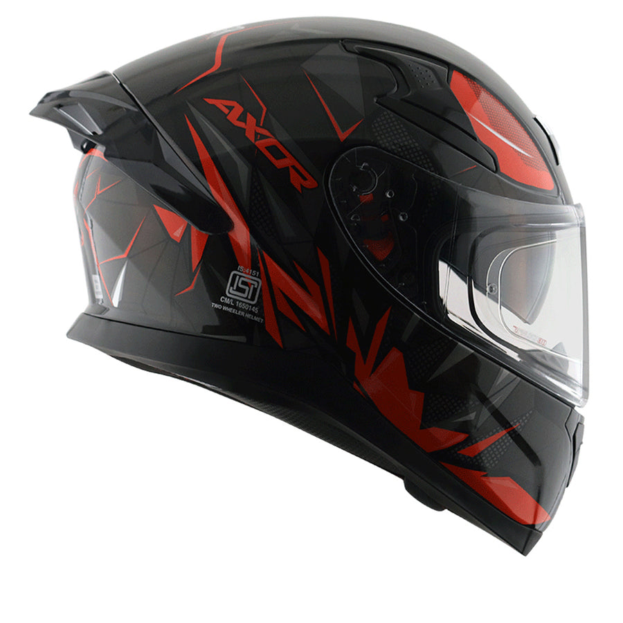 AXOR Helmet Apex Hunter D/V Orange Glossy