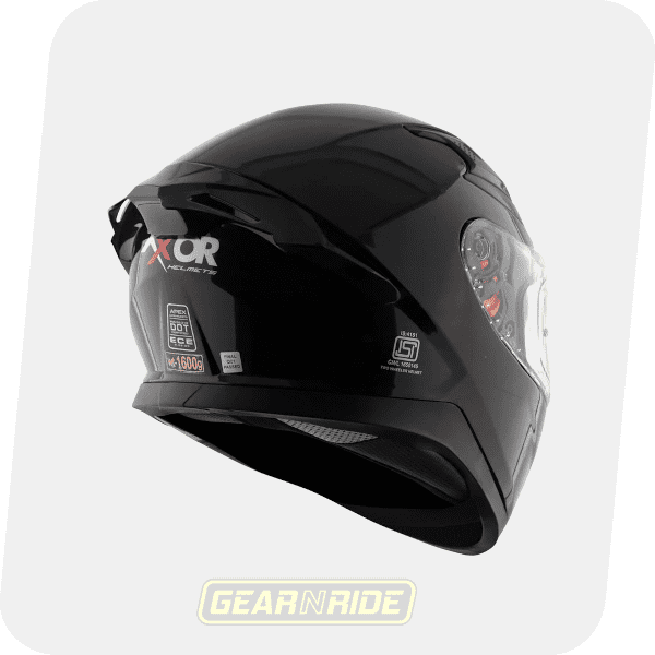 AXOR Helmet Apex Solid Black Glossy