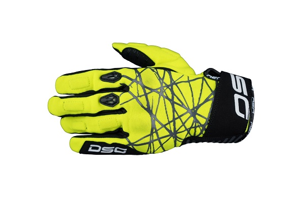 DSG Riding Gloves Pheonix Air Fluro Yellow