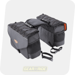 GUARDIAN GEARS Saddle Bags for Straight Exhaust Bikes, Alpha Cruiser WP 60L