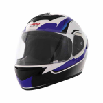 TVS RACING XPOD Speedy White Blue Helmet
