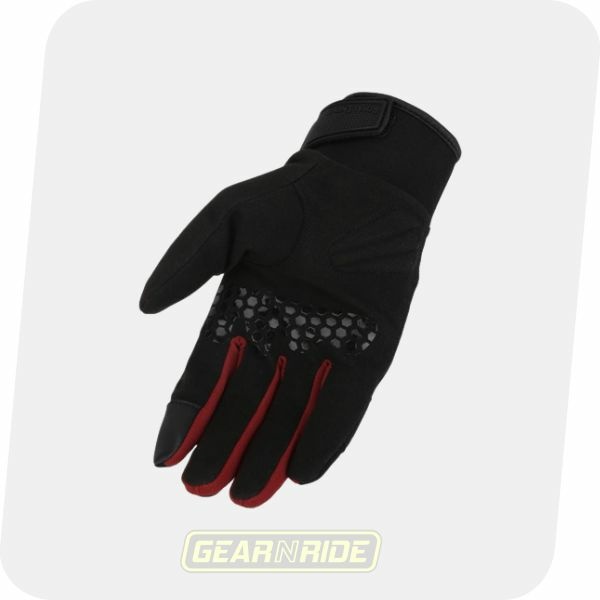 ROYAL ENFIELD Riding Gloves Street Ace | Red