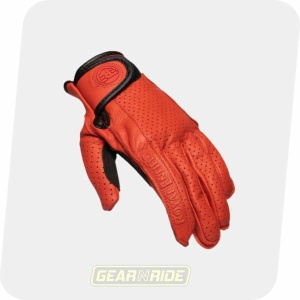 ROYAL ENFIELD Women's Riding Gloves - Summer | Red