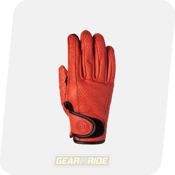 ROYAL ENFIELD Women's Riding Gloves - Summer | Red