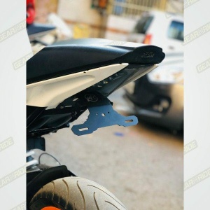 MOTOAGGRANDIZE Tail Tidy / Fender Eliminator for KTM RC 125 / 200 / 250 / 390 - Black