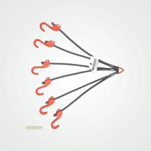 MOTOTECH Bungee Tie-down System Hexapod Orange - 32" / 80 cms