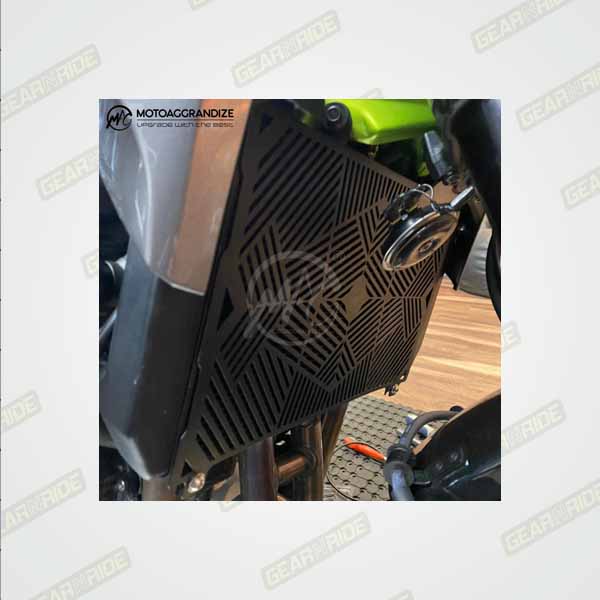 Motoaggrandize Radiator Guard for Kawasaki Z 900 For improved protection