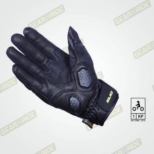SOLACE Riding Gloves Rival Neon, CE approved