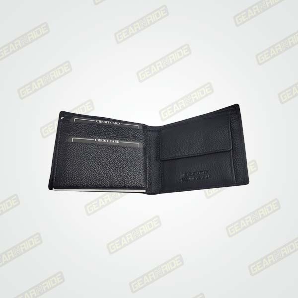 TVS Leather premium wallet Blue