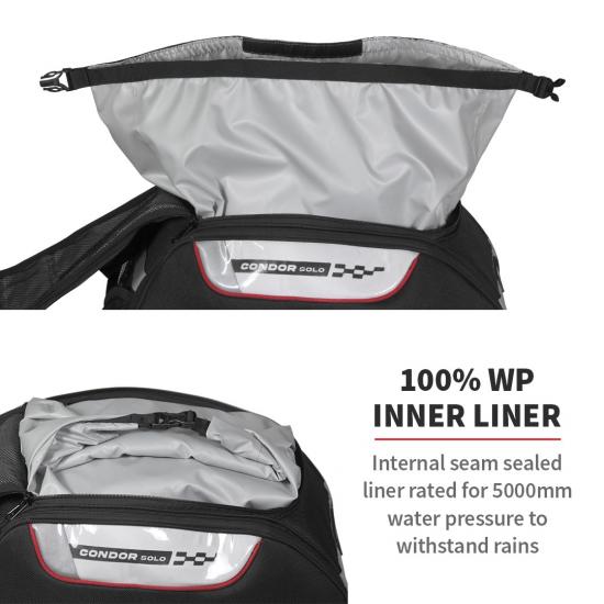 VIATERRA Saddle Bags Condor Solo 100% WP