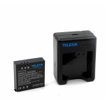 TELESIN Dual battery charger for XiaoYi Yi Lite, Yi 4K, 4K+
