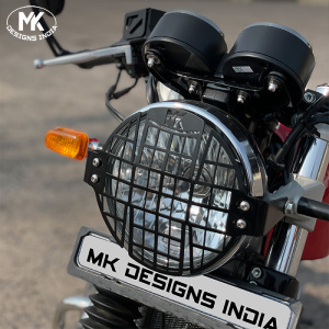 Mk Designs Headlight Grill for Royal Enfield 650 Twins