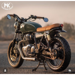 Mk Designs Tracker Style handle for Royal Enfield 650 Twins