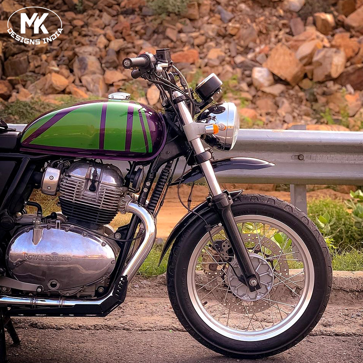 Mk Designs Off Road Fender for Royal Enfield 650 Twins