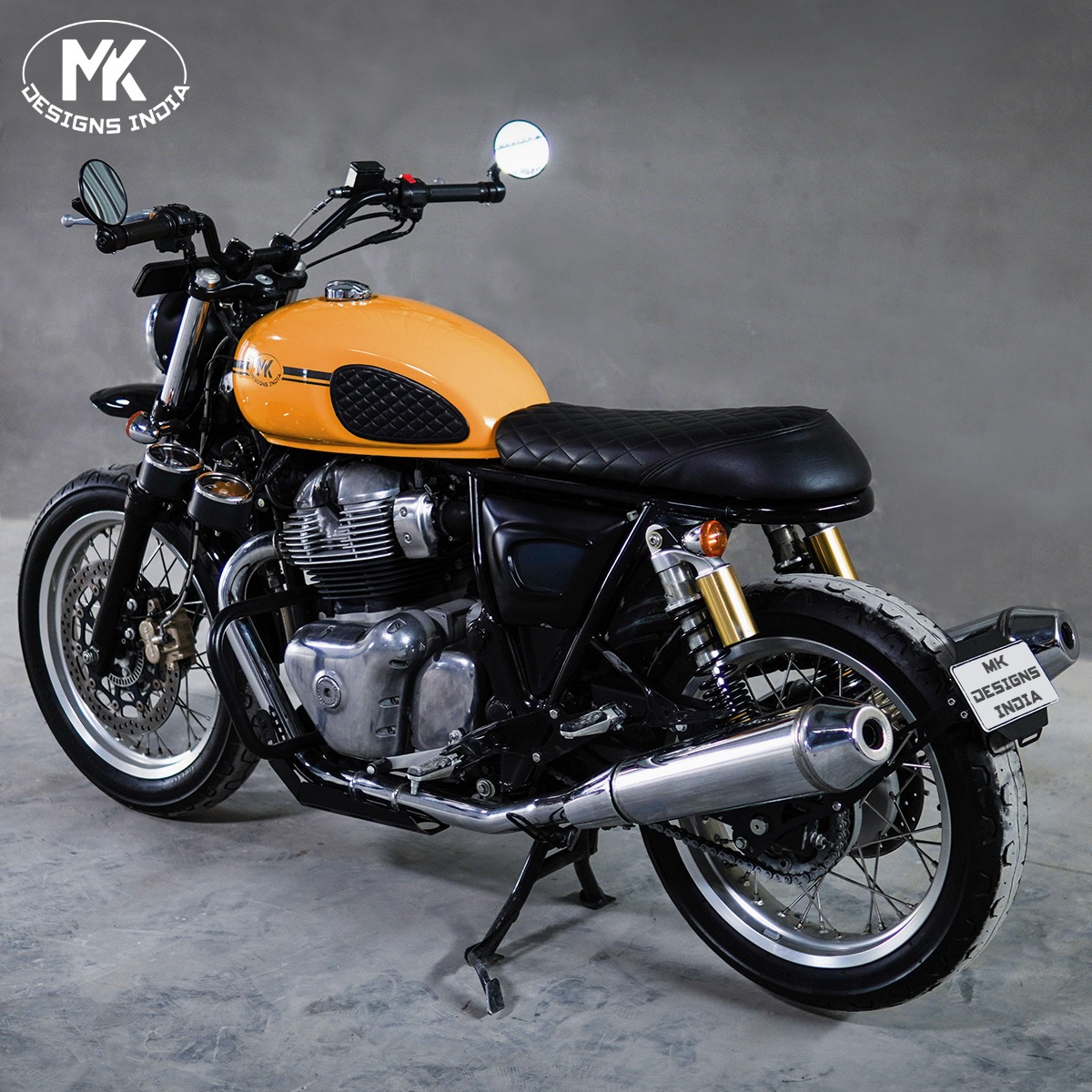 Mk Designs Brat Style Handle for Royal Enfield 650 Twins