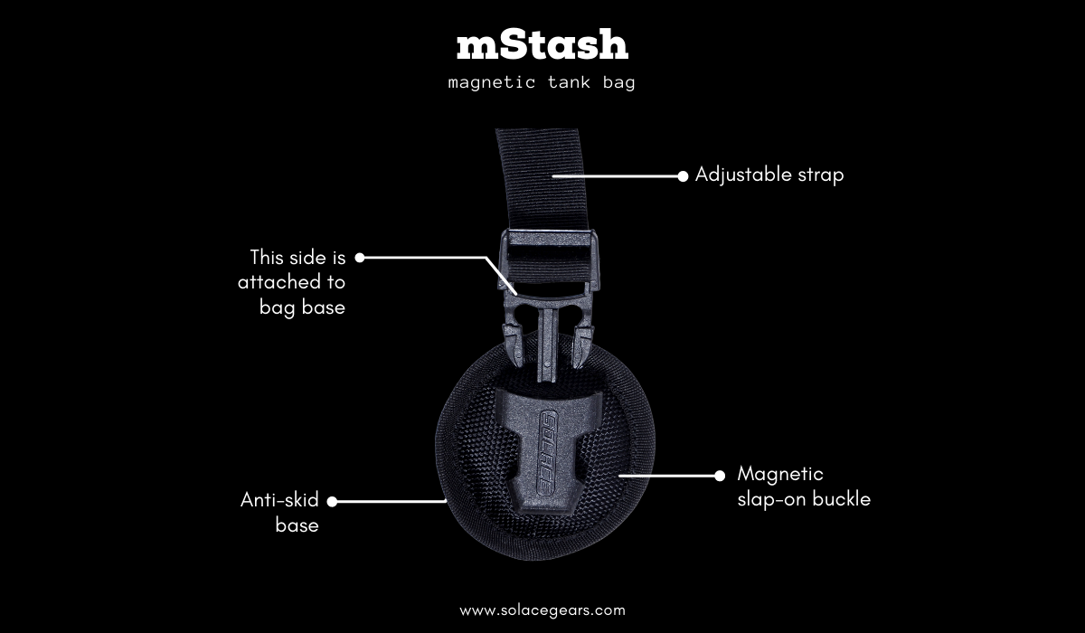 SOLACE Tank Bag Magnetic Mstash