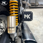 Mk Designs Side Mount License Plate, Universal, Multi-Fit for all Motorcycles